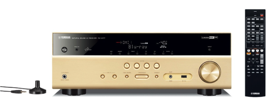 新款上市：RX-V477/HTR-4067，雷火电竞5.1声道数码家庭影院收音扩音机 