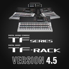 雷火电竞TF系列迎来V4.5版本，新增Audix麦克风预设与更灵活的 USB 输出规格！